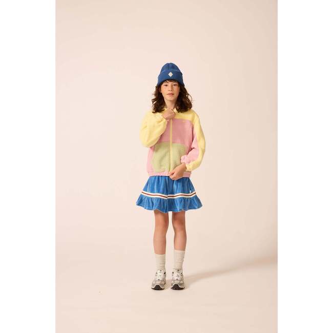 Velour Sunday Skirt in Blue Note - Skirts - 3