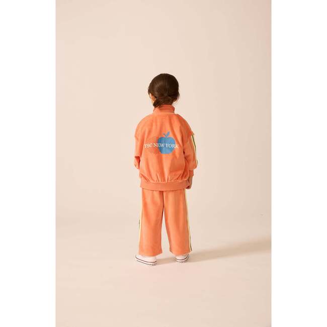 Velour Track Jacket in Sunset Serenade - Jackets - 4