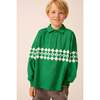 Tenor Green Check Polo - Polo Shirts - 3