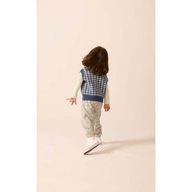 Wool Yearbook Vest in Houndstooth - Vests - 3