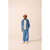 Velour Riley Track Pants in Blue Note - Sweatpants - 2