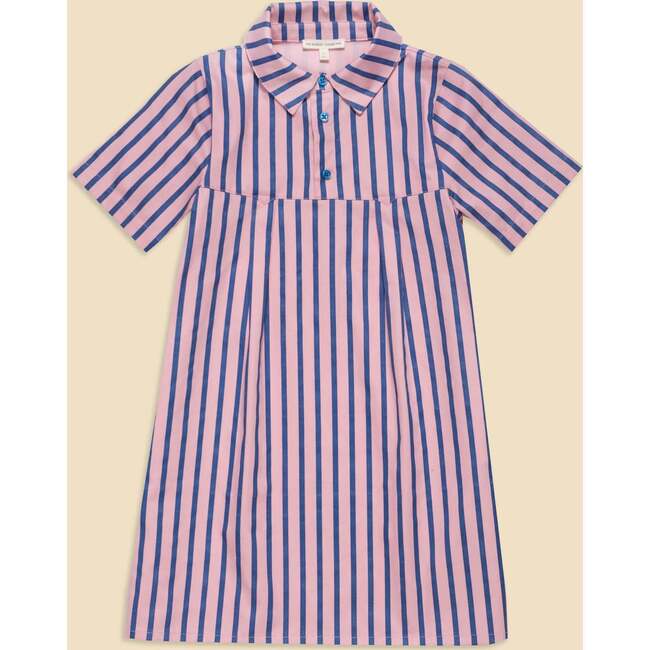 Shirtdress in Blue Note Stripe