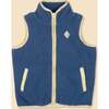 Polar Fleece Vest in Blue Note - Fleece & Sherpa Jackets - 1 - thumbnail