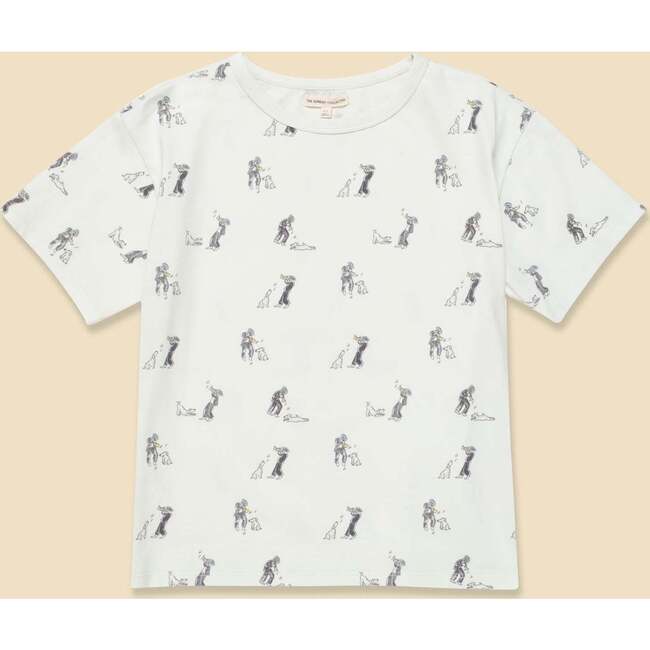 Organic Weekend Tee in Sage Duet