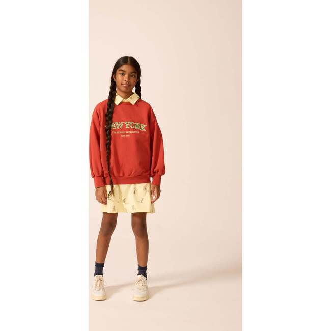 Organic Weekend Sweatshirt in Rhythm Red - Sweatshirts - 3