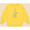 Organic Weekend Sweatshirt in Brass Yellow - Sweatshirts - 1 - thumbnail