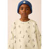 Organic Weekend Sweatshirt in Blue Haze Duet - Sweatshirts - 3