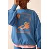 Organic Weekend Sweatshirt in Blue Note - Sweatshirts - 3
