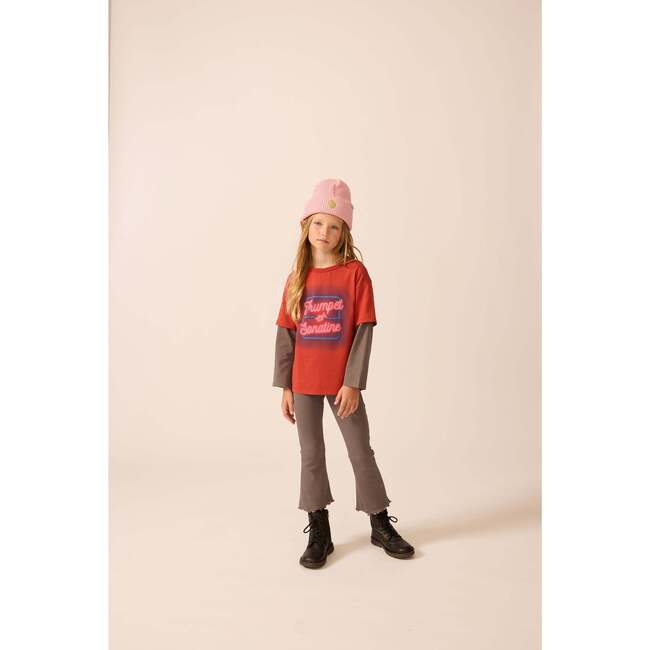 Organic Skater Tee in Rhythm Red - T-Shirts - 2