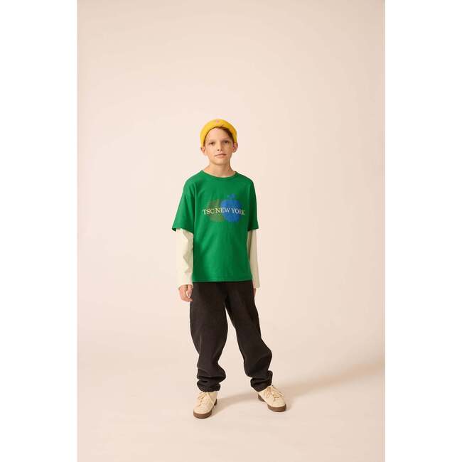 Organic Skater Tee in Tenor Green - T-Shirts - 2