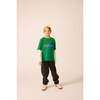 Organic Skater Tee in Tenor Green - T-Shirts - 2