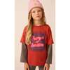 Organic Skater Tee in Rhythm Red - T-Shirts - 3