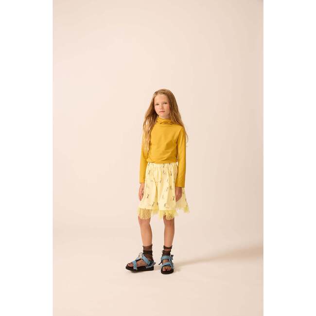 Essential Turtleneck in Melody Mustard - Shirts - 2