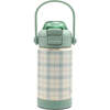 Sip + Chug 2 in 1 | 12 oz Water Bottle, Fern Plaid - Water Bottles - 1 - thumbnail