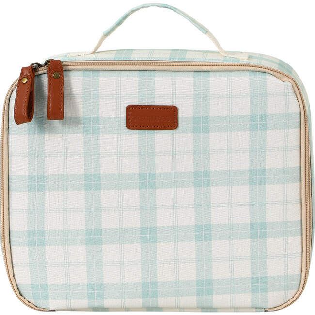 Insulated Lunch Bag, Fern Plaid