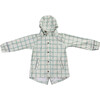 Fishtail Raincoat, Fern Plaid - Raincoats - 1 - thumbnail