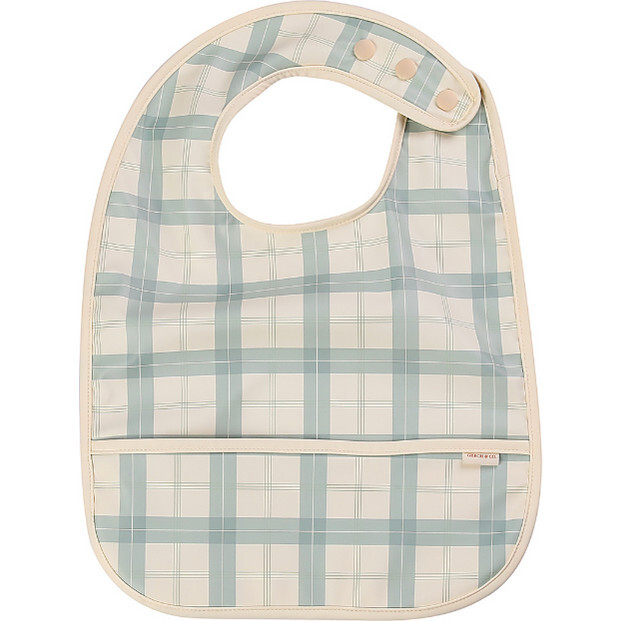 Basic Bib, Fern Plaid