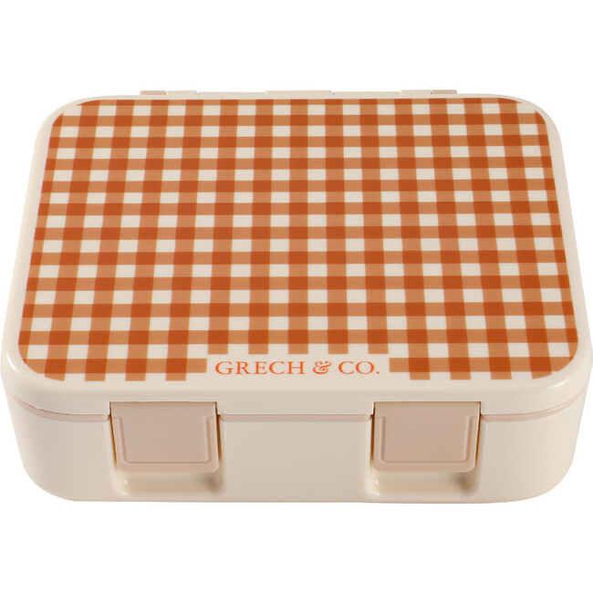 3 Compartment Leakproof Lunchbox, Sienna Gingham
