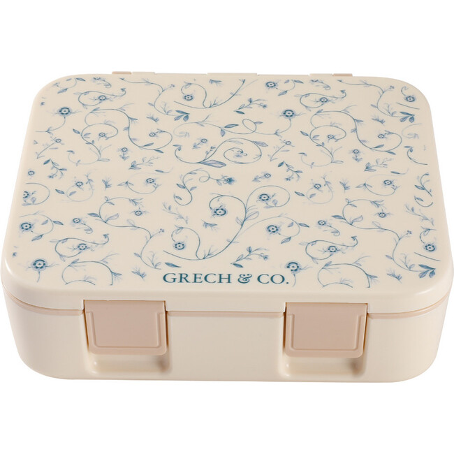3 Compartment Leakproof Lunchbox, Scandi Floral