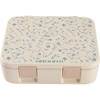 3 Compartment Leakproof Lunchbox, Scandi Floral - Lunchbags - 1 - thumbnail