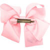 Jack-O-Lantern Halloween Hair Bow, Pink - Bows - 3