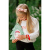Velvet Bow Headband, Pink - Headbands - 3