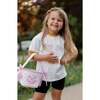 Petite Halloween Pumpkin Tote, Pink - Trick or Treat Baskets - 3