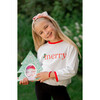Velvet Bow Headband, Pink - Headbands - 4