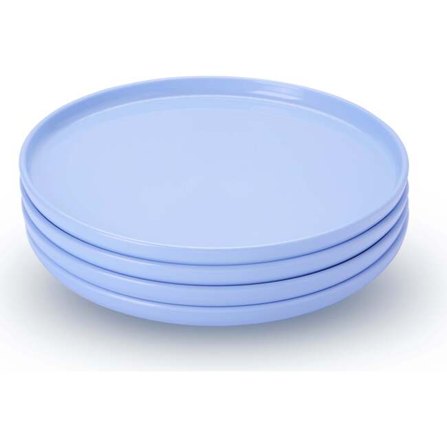 4 Plate Set, Blue