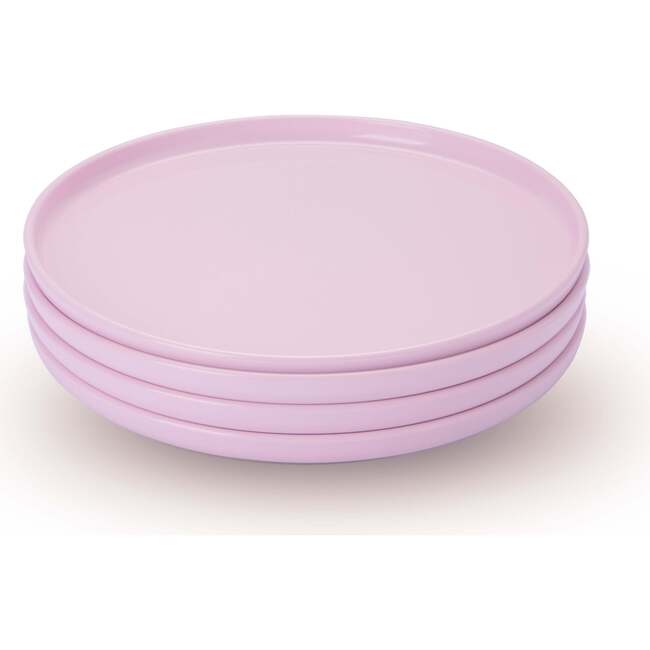 4 Plate Set, Pink