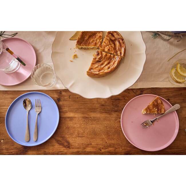 4 Plate Set, Blue - Tableware - 3