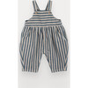 Nico Overalls For Baby, Striped Twill - Overalls - 1 - thumbnail