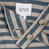 Nico Overalls For Baby, Striped Twill - Overalls - 2