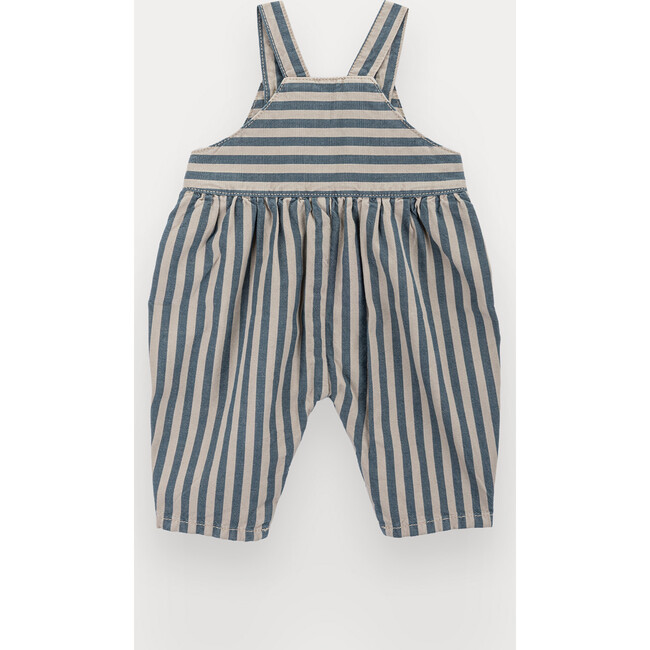Nico Overalls For Baby, Striped Twill - Overalls - 3