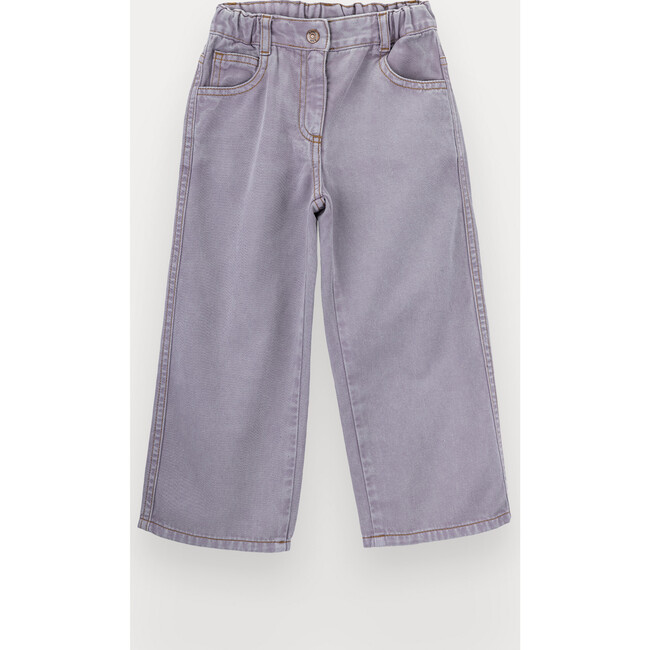 Millie Trousers For Girl, Cotton Twill