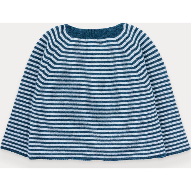 Marine Stipes Knitted Sweater For Baby Boy - Sweaters - 3