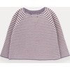 Blush Stripes Knitted Sweater For Baby Girl - Sweaters - 1 - thumbnail