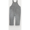 Boris Overalls For Kids, Striped Twill - Overalls - 1 - thumbnail