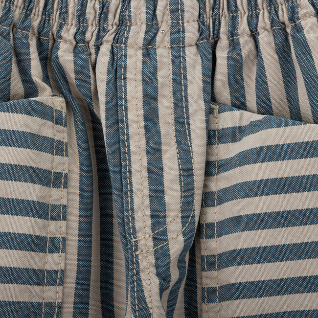 Sloan Trousers For Boy, Stripes Cotton Twill - Pants - 2