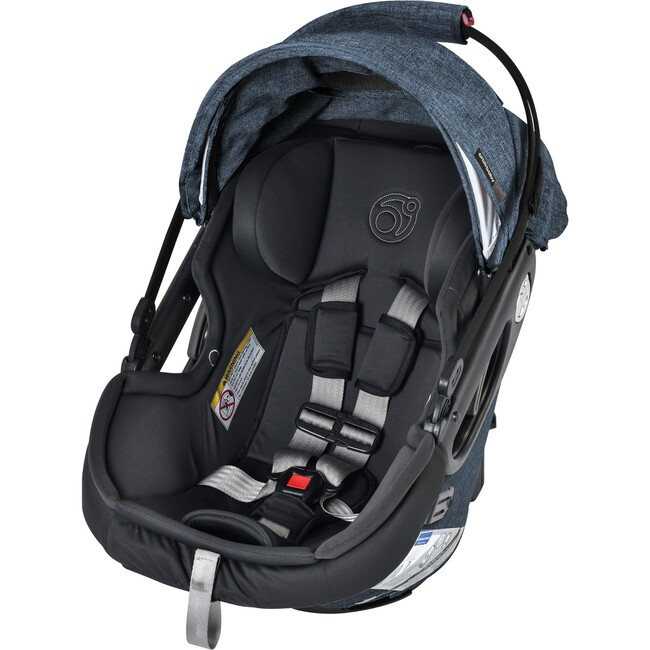 Stroll & Ride Travel System, Gold/Melange Navy - Travel Systems - 4