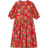 MIMOSA DRESS, RED - Dresses - 2