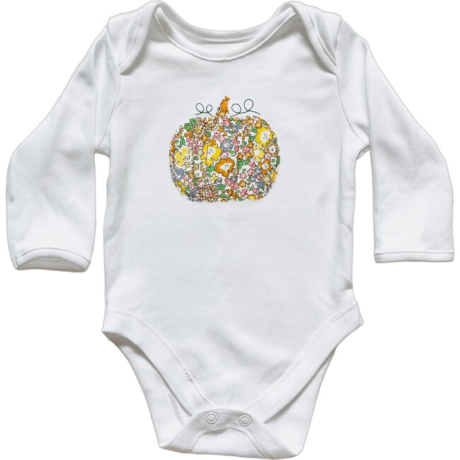 Liberty of London Pumpkin Baby Bodysuit Long Sleeve