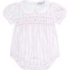 Pink Twirls Smocked Bubble - Rompers - 1 - thumbnail