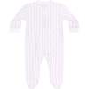 Pink Twirls Zipper Footie - Footie Pajamas - 2
