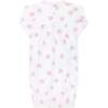 Pink Stars Print Smocked Gown - Nightgowns - 2