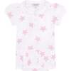 Pink Stars Print Onesie Dress - Dresses - 1 - thumbnail