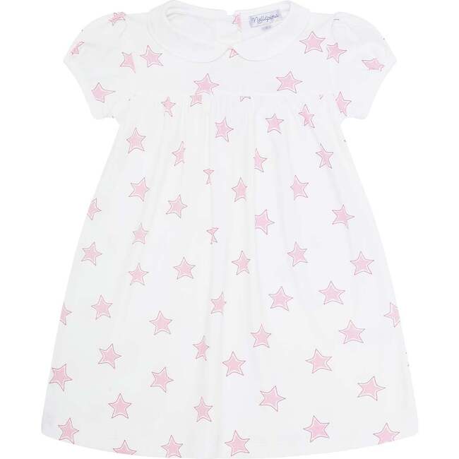 Pink Stars Print Playtime Dress
