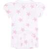 Pink Stars Print Onesie Dress - Dresses - 2