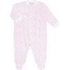 Pink Cheetah Print Zipper Footie - Footie Pajamas - 1 - thumbnail