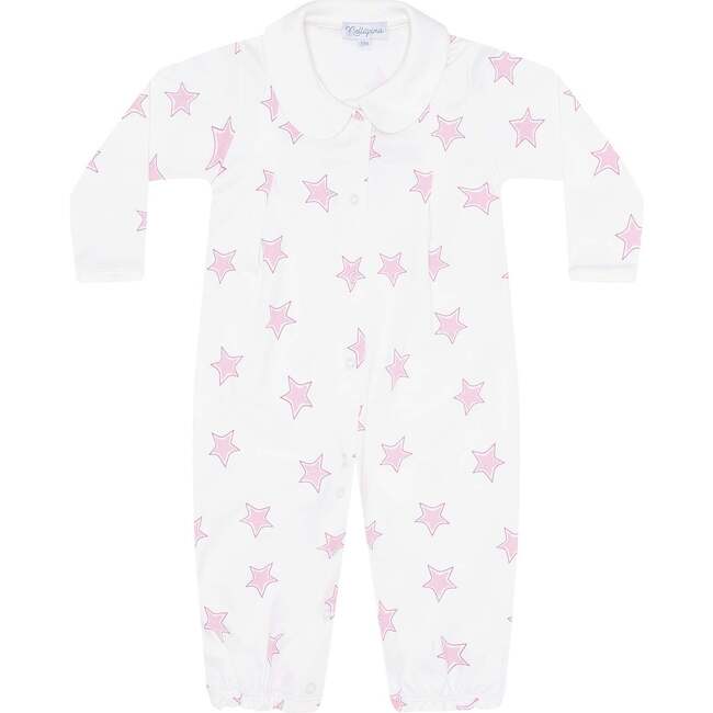 Pink Stars Print Converter Gown - Nightgowns - 2